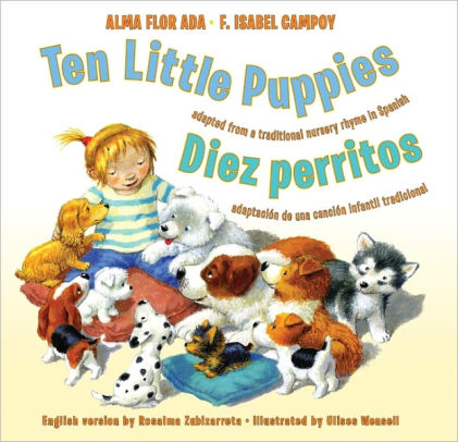 Ten Little Puppies = Diez perritos