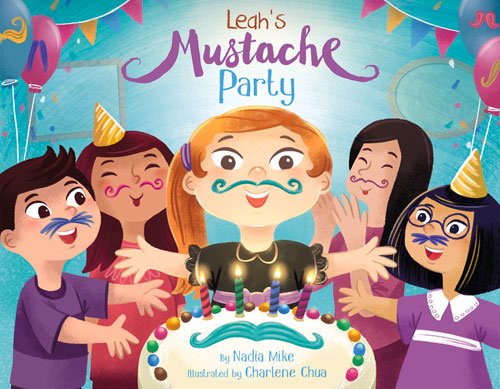Leah's Mustache Party